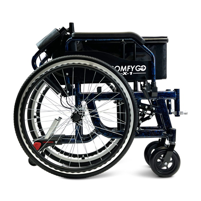 ComfyGO X-1 Folding Lightweight Manual Wheelchair