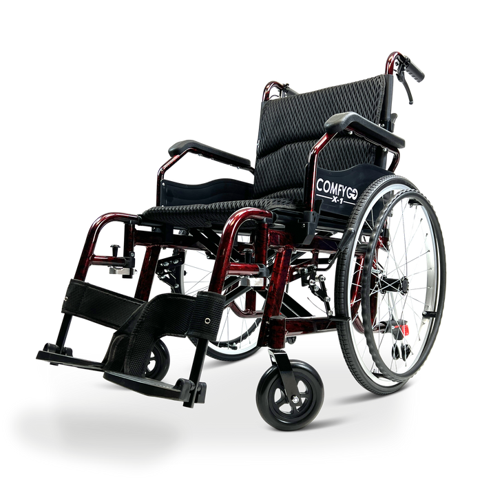 ComfyGO X-1 Folding Lightweight Manual Wheelchair