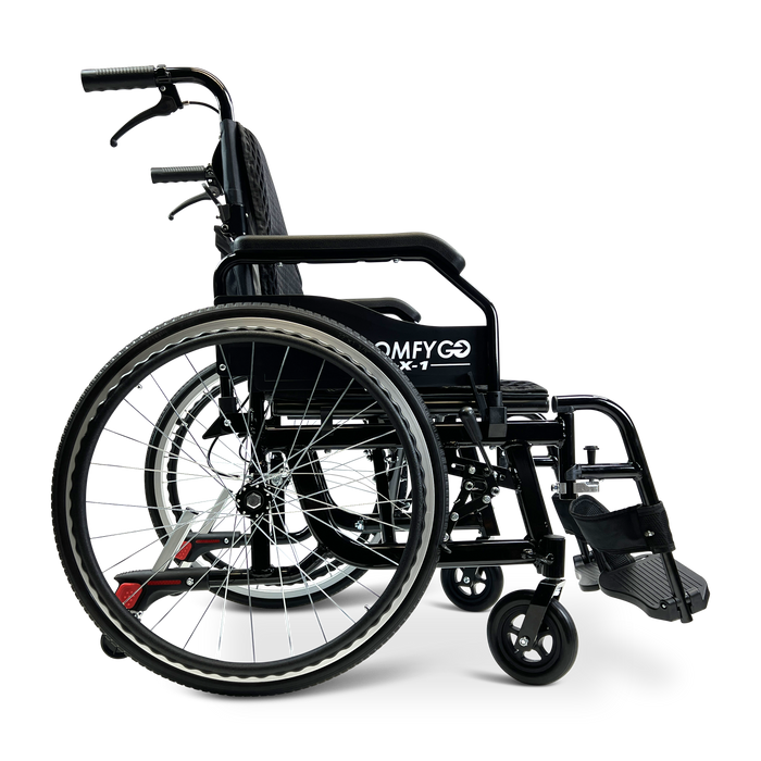 ComfyGO X-1 Folding Lightweight Manual Wheelchair