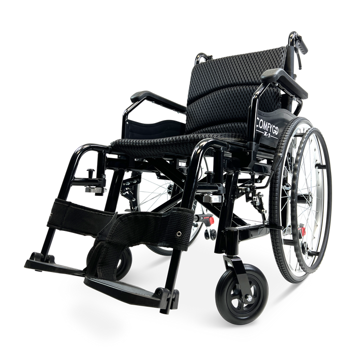 ComfyGO X-1 Folding Lightweight Manual Wheelchair