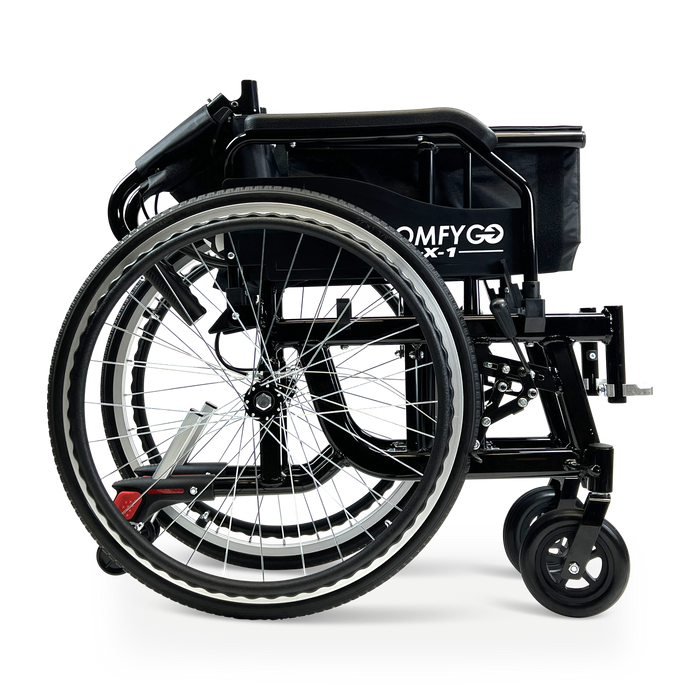 ComfyGO X-1 Folding Lightweight Manual Wheelchair