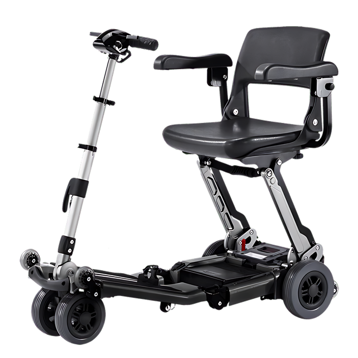 FreeRiderUSA Luggie Elite 4-Wheel Bariatric Foldable Travel Scooter