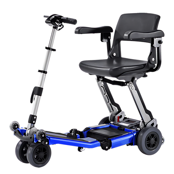 FreeRiderUSA Luggie Elite 4-Wheel Bariatric Foldable Travel Scooter