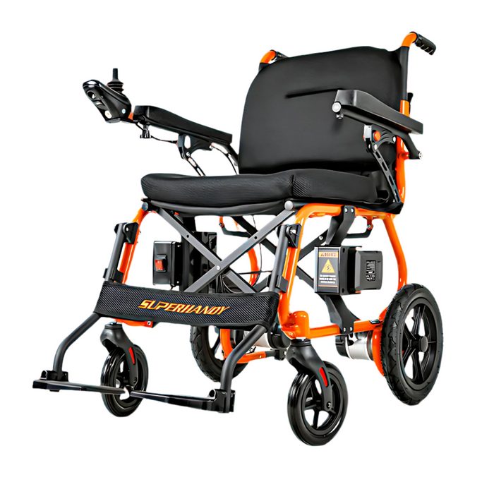 SuperHandy GoRide 2 Lightweight Foldable Electric Wheelchair - GUT166