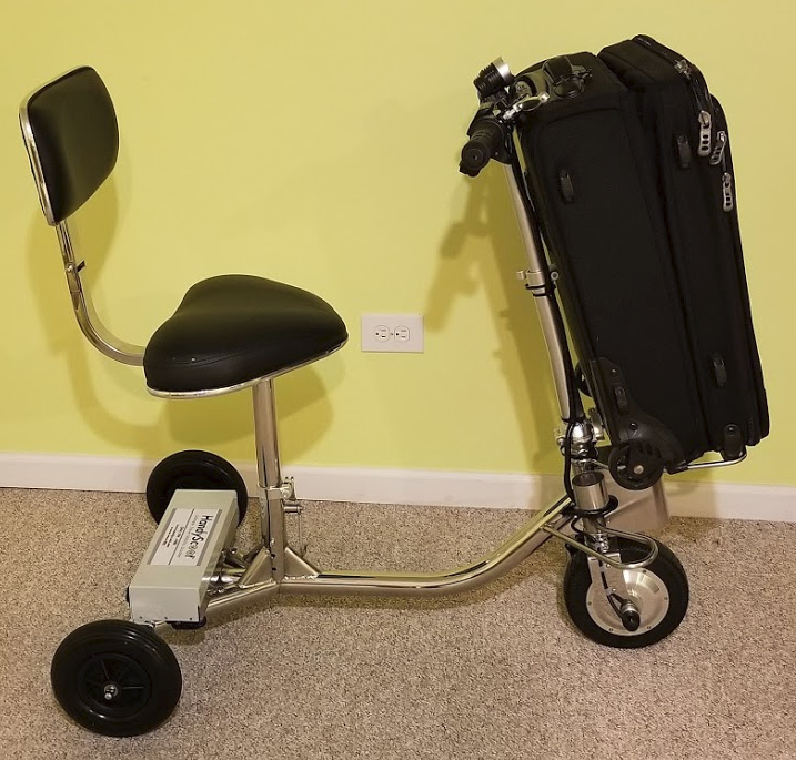 HandyScoot HS101 Folding 3-Wheel Travel Mobility Scooter