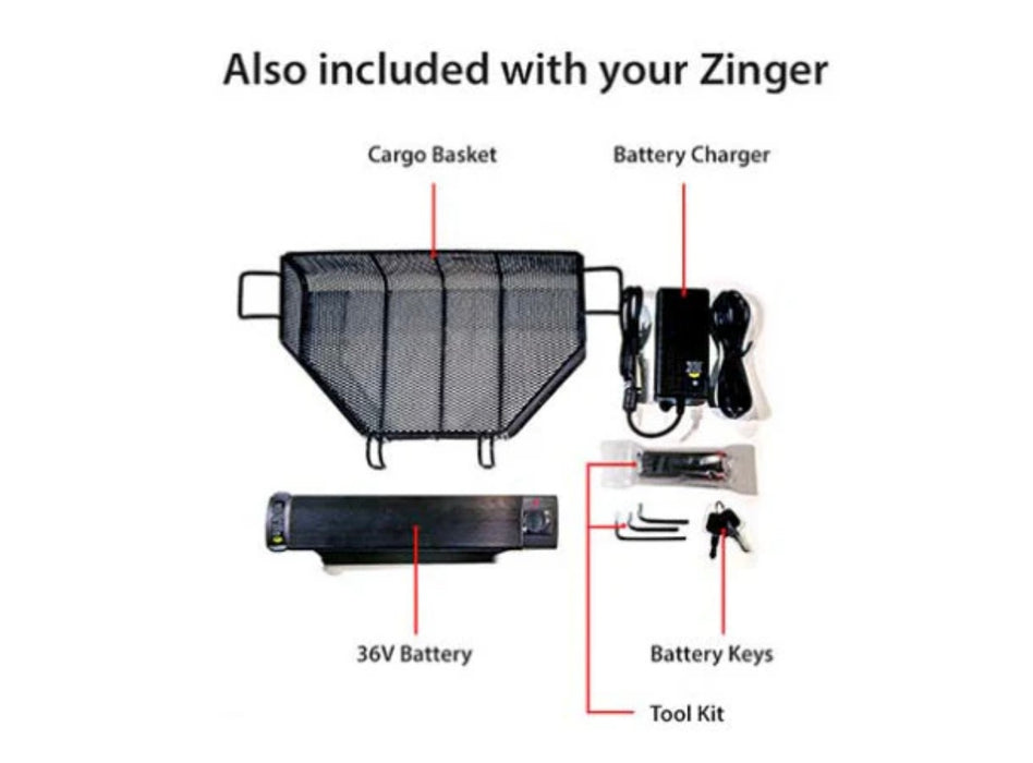 Journey Zinger - 8-Mile Extended Range & 275 lb Capacity - Quick Fold Design & Ultralight Weight