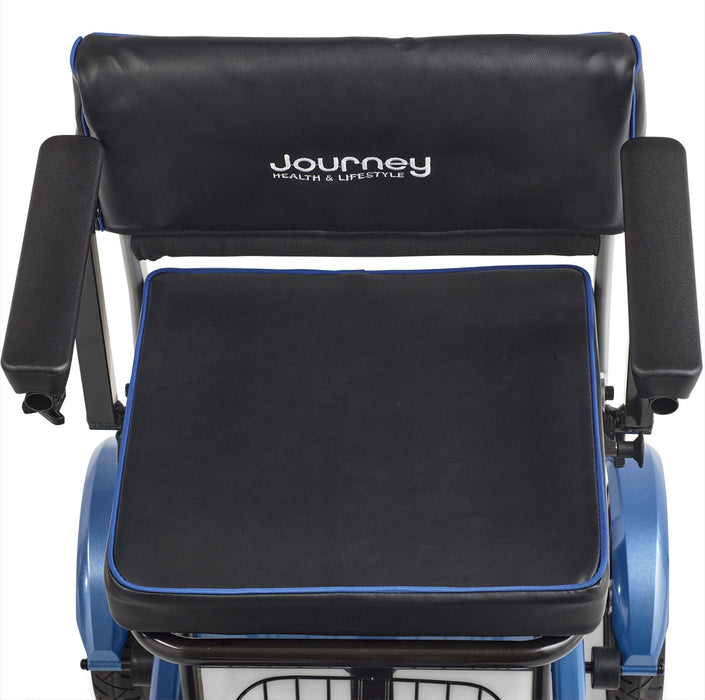 Journey So Lite Wheelchair - 8-Mile Extended Range & 275 lb Capacity - Quick Fold Design & Ultralight Weight