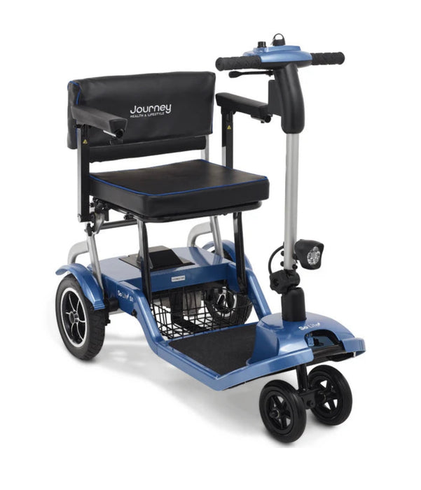 Journey So Lite Wheelchair - 8-Mile Extended Range & 275 lb Capacity - Quick Fold Design & Ultralight Weight
