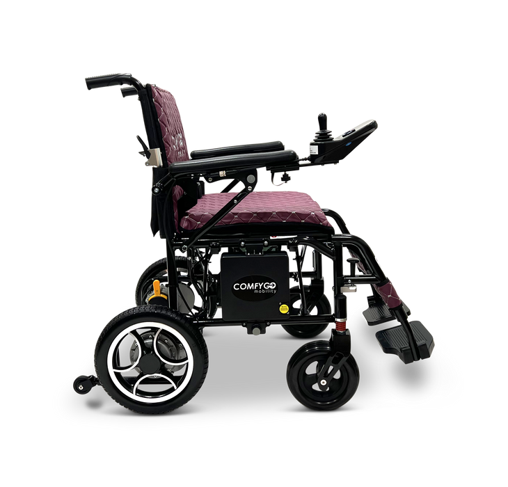 ComfyGo X-7 Ultra Lightweight Foldable Electric Wheelchair