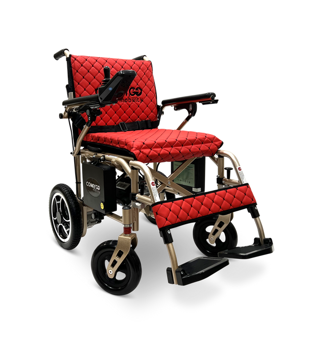 ComfyGo X-7 Ultra Lightweight Foldable Electric Wheelchair