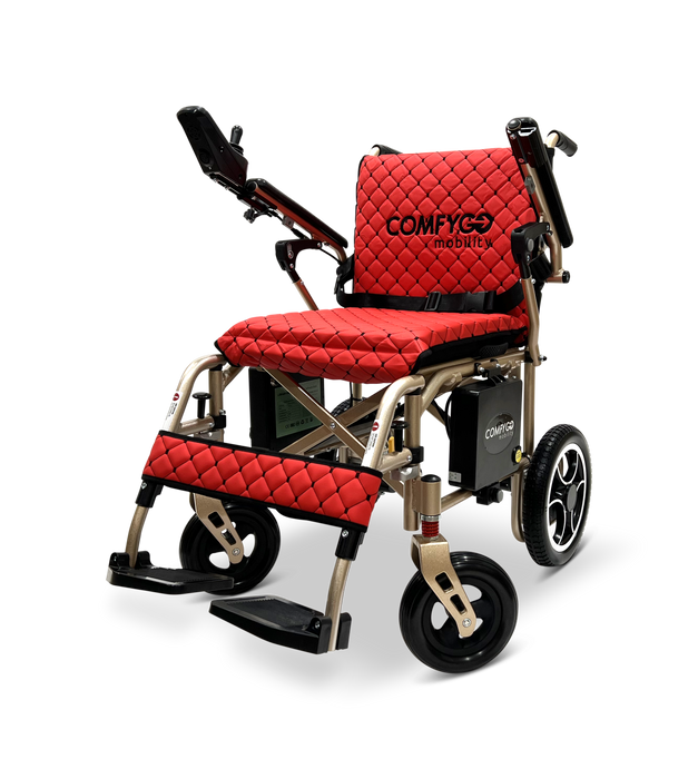 ComfyGo X-7 Ultra Lightweight Foldable Electric Wheelchair