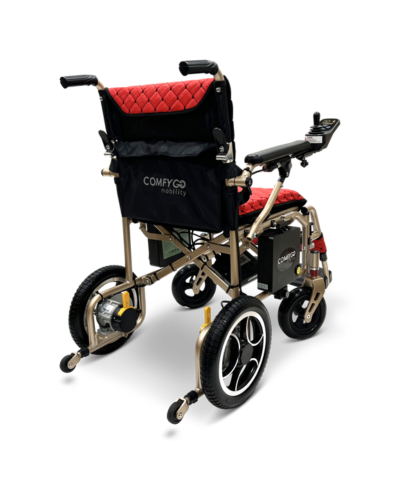 ComfyGo X-7 Ultra Lightweight Foldable Electric Wheelchair