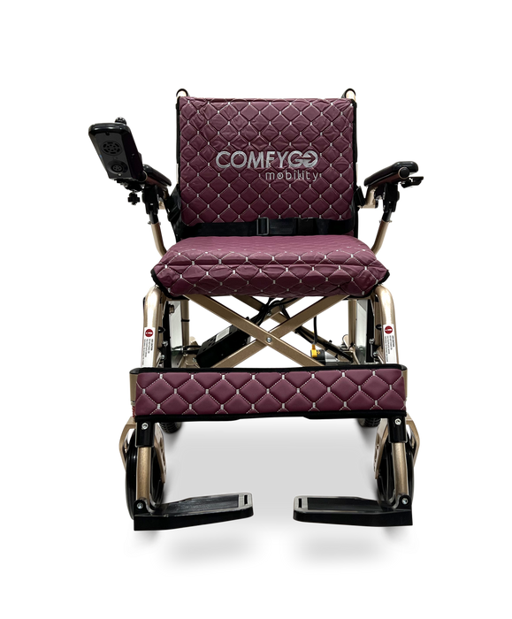 ComfyGo X-7 Ultra Lightweight Foldable Electric Wheelchair