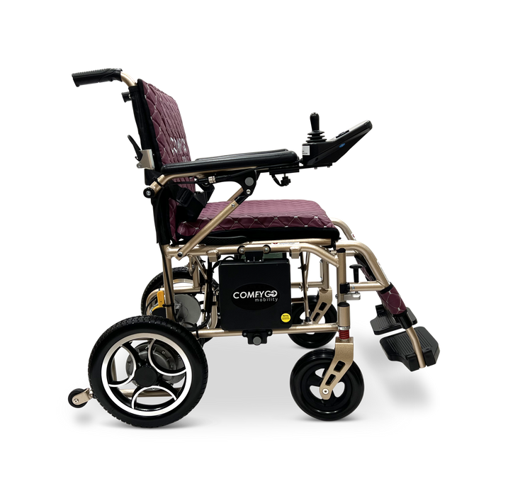 ComfyGo X-7 Ultra Lightweight Foldable Electric Wheelchair