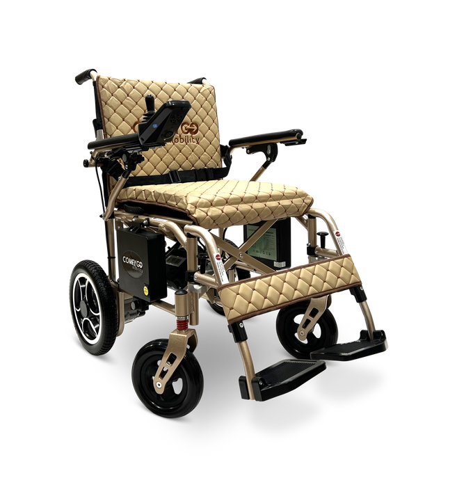 ComfyGo X-7 Ultra Lightweight Foldable Electric Wheelchair