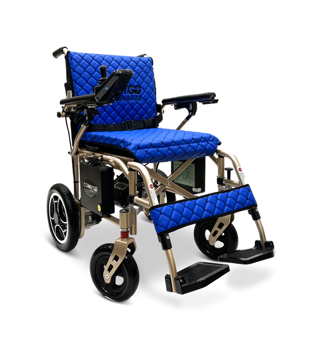 ComfyGo X-7 Ultra Lightweight Foldable Electric Wheelchair