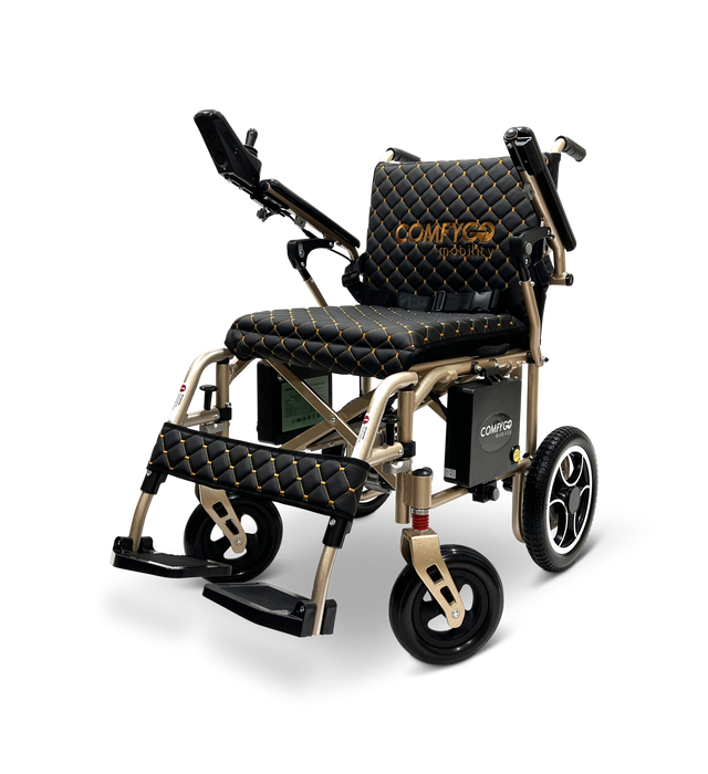 ComfyGo X-7 Ultra Lightweight Foldable Electric Wheelchair