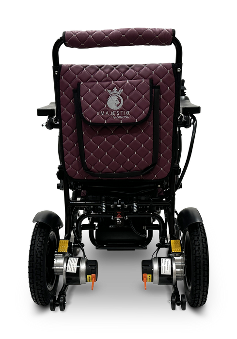 ComfyGo Majestic IQ-8000 17.5" Seat Remote Controlled Folding Lightweight Electric Wheelchair