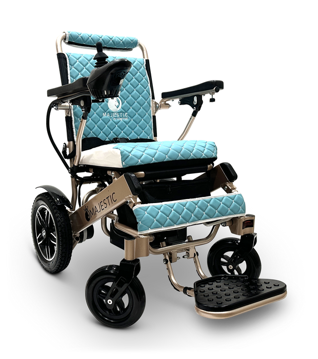 ComfyGo Majestic IQ-8000 17.5" Seat Remote Controlled Folding Lightweight Electric Wheelchair