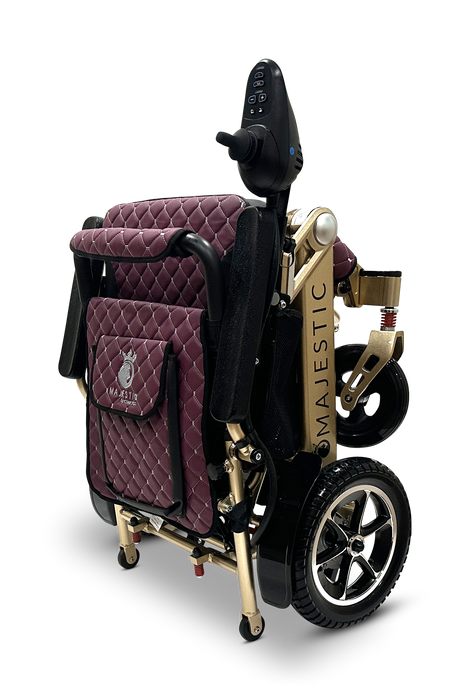 ComfyGo Majestic IQ-7000 Remote Controlled Manual Folding Electric Wheelchair