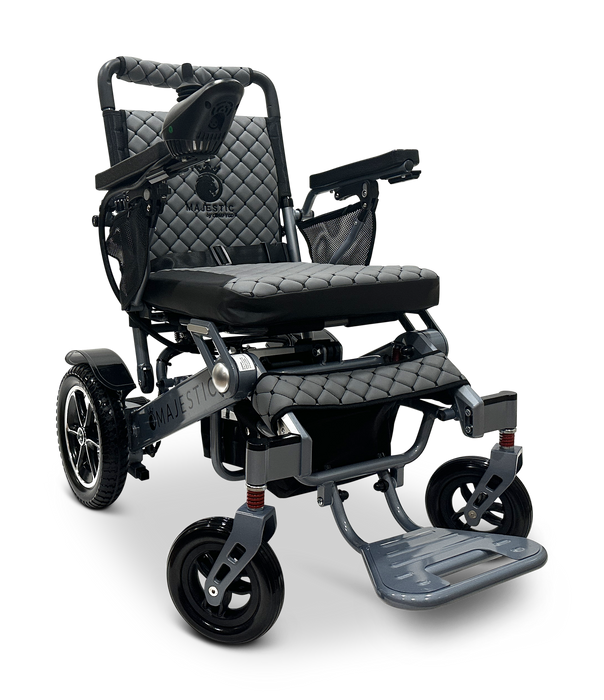 ComfyGo Majestic IQ-7000 Remote Controlled Manual Folding Electric Wheelchair