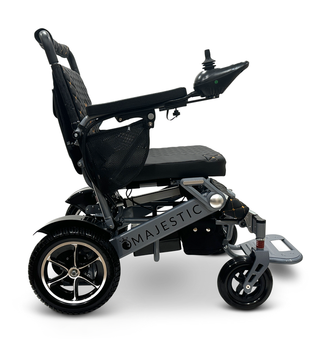 ComfyGo Majestic IQ-7000 Remote Controlled Manual Folding Electric Wheelchair