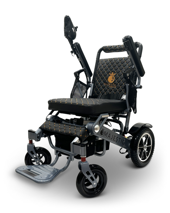 ComfyGo Majestic IQ-7000 Remote Controlled Manual Folding Electric Wheelchair