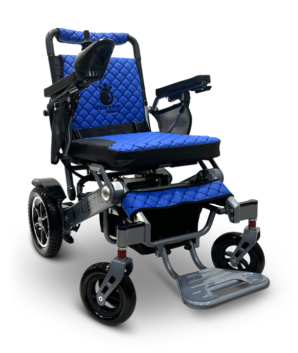 ComfyGo Majestic IQ-7000 Remote Controlled Manual Folding Electric Wheelchair