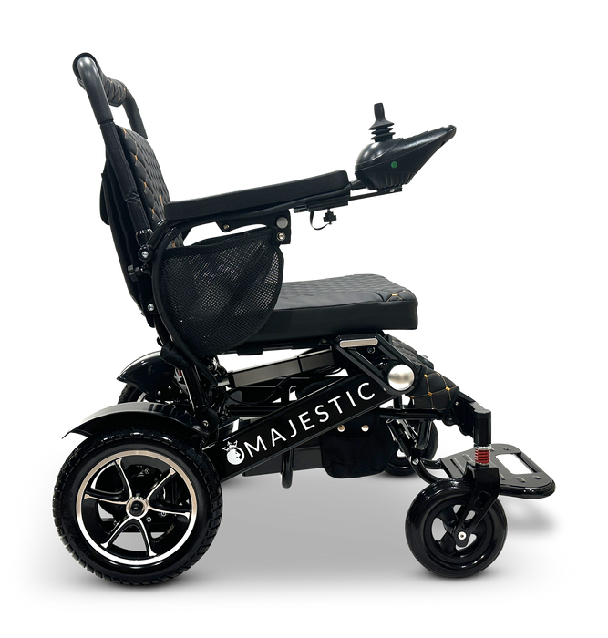 ComfyGo Majestic IQ-7000 Remote Controlled Manual Folding Electric Wheelchair