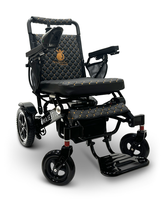 ComfyGo Majestic IQ-7000 Remote Controlled Manual Folding Electric Wheelchair