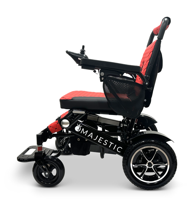 ComfyGo Majestic IQ-7000 Remote Controlled Manual Folding Electric Wheelchair