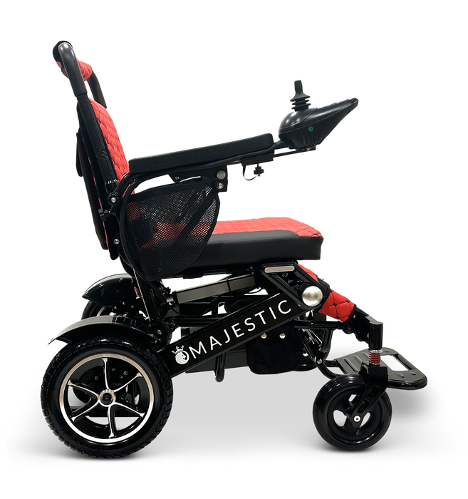 ComfyGo Majestic IQ-7000 Remote Controlled Manual Folding Electric Wheelchair