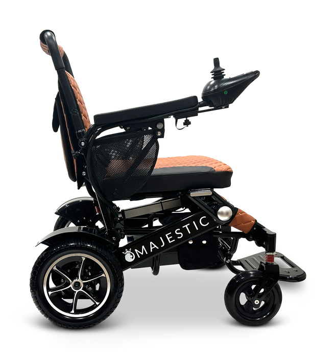 ComfyGo Majestic IQ-7000 Remote Controlled Manual Folding Electric Wheelchair