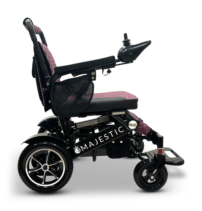 ComfyGo Majestic IQ-7000 Remote Controlled Manual Folding Electric Wheelchair