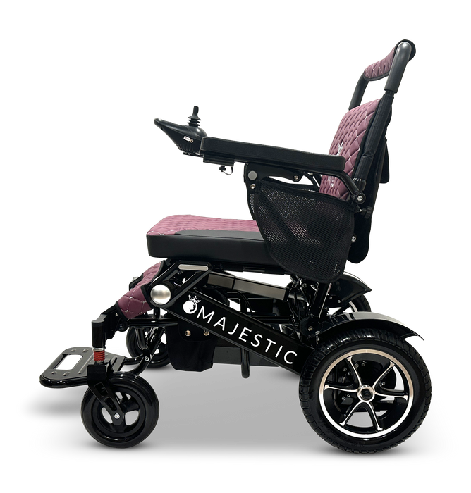 ComfyGo Majestic IQ-7000 Remote Controlled Manual Folding Electric Wheelchair