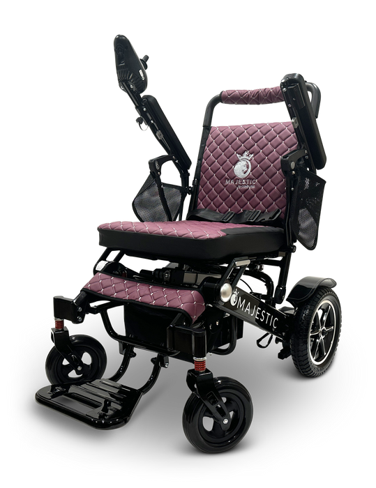 ComfyGo Majestic IQ-7000 Remote Controlled Manual Folding Electric Wheelchair