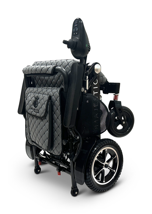 ComfyGo Majestic IQ-7000 Remote Controlled Manual Folding Electric Wheelchair