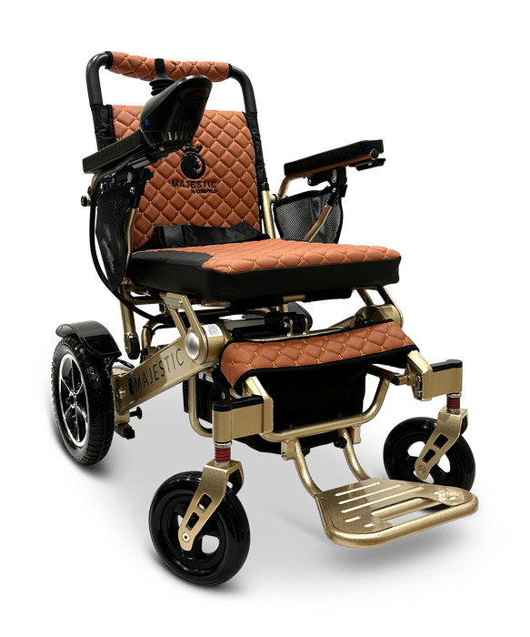 ComfyGo Majestic IQ-7000 Remote Controlled Manual Folding Electric Wheelchair