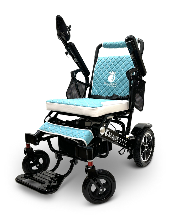 ComfyGo Majestic IQ-7000 Remote Controlled Manual Folding Electric Wheelchair