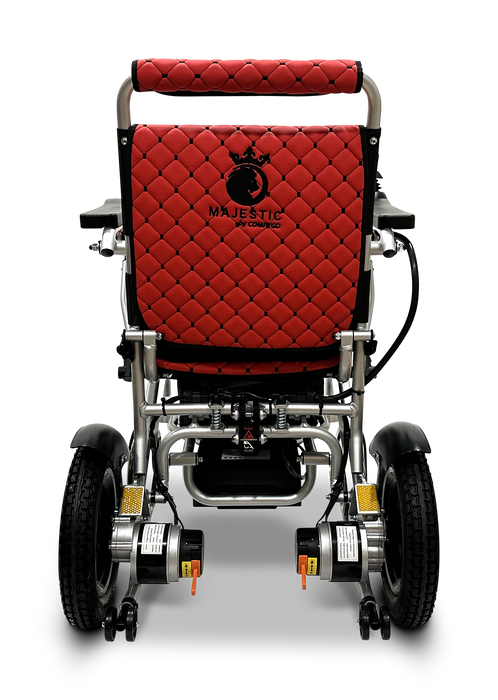 ComfyGo Majestic IQ-8000 17.5" Seat Remote Controlled Folding Lightweight Electric Wheelchair