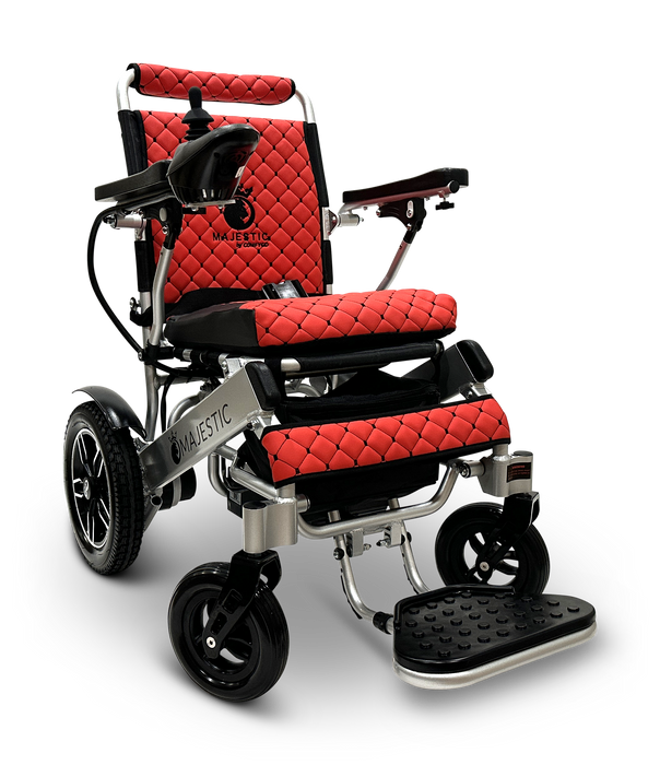 ComfyGo Majestic IQ-8000 17.5" Seat Remote Controlled Folding Lightweight Electric Wheelchair