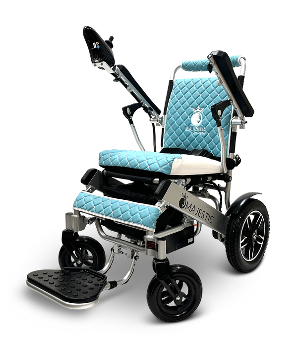 ComfyGo Majestic IQ-8000 17.5" Seat Remote Controlled Folding Lightweight Electric Wheelchair