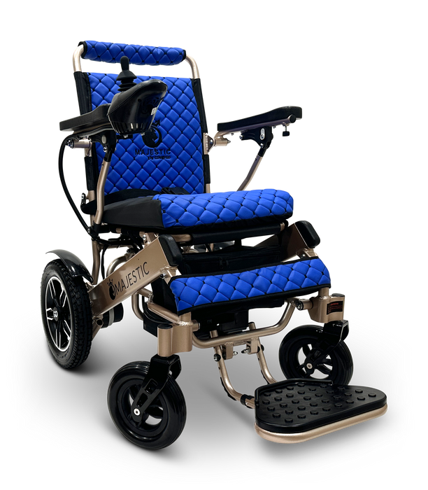 ComfyGo Majestic IQ-8000 17.5" Seat Remote Controlled Folding Lightweight Electric Wheelchair