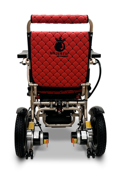 ComfyGo Majestic IQ-8000 17.5" Seat Remote Controlled Folding Lightweight Electric Wheelchair