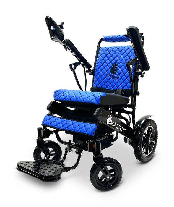 ComfyGo Majestic IQ-8000 17.5" Seat Remote Controlled Folding Lightweight Electric Wheelchair