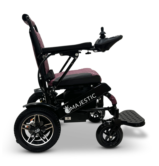 ComfyGo Majestic IQ-8000 17.5" Seat Remote Controlled Folding Lightweight Electric Wheelchair