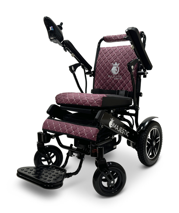 ComfyGo Majestic IQ-8000 17.5" Seat Remote Controlled Folding Lightweight Electric Wheelchair