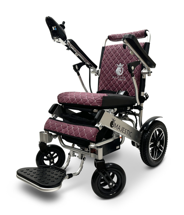 ComfyGo Majestic IQ-8000 17.5" Seat Remote Controlled Folding Lightweight Electric Wheelchair