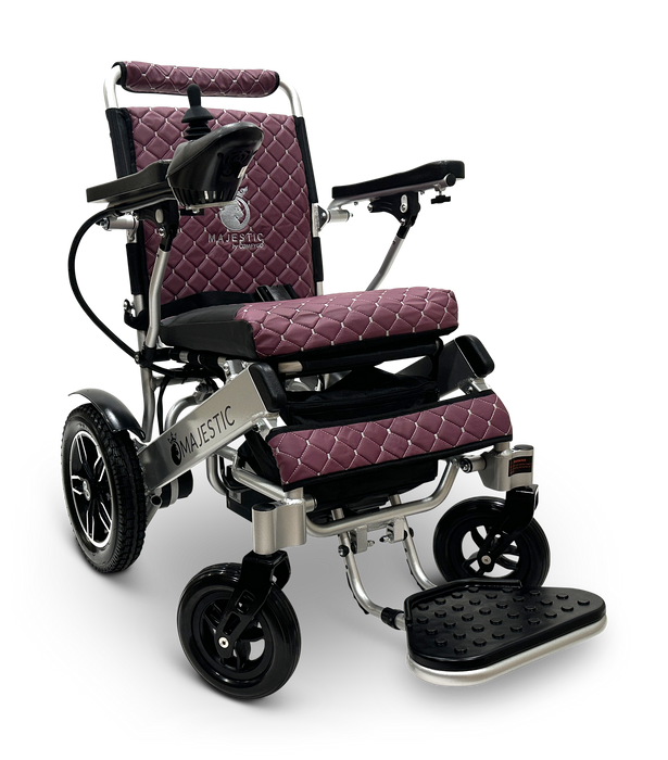 ComfyGo Majestic IQ-8000 17.5" Seat Remote Controlled Folding Lightweight Electric Wheelchair