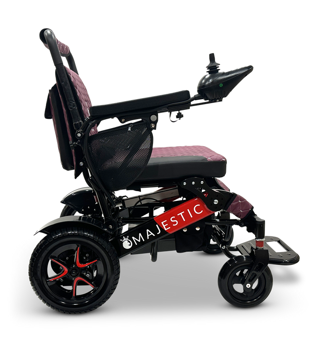 ComfyGo Majestic IQ-7000 Remote Controlled Manual Folding Electric Wheelchair